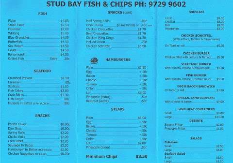 Photo: Stud Bay Fish & Chips